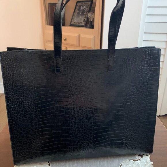 Ted Baker Large Black Tote Bag - Picture 3 of 7
